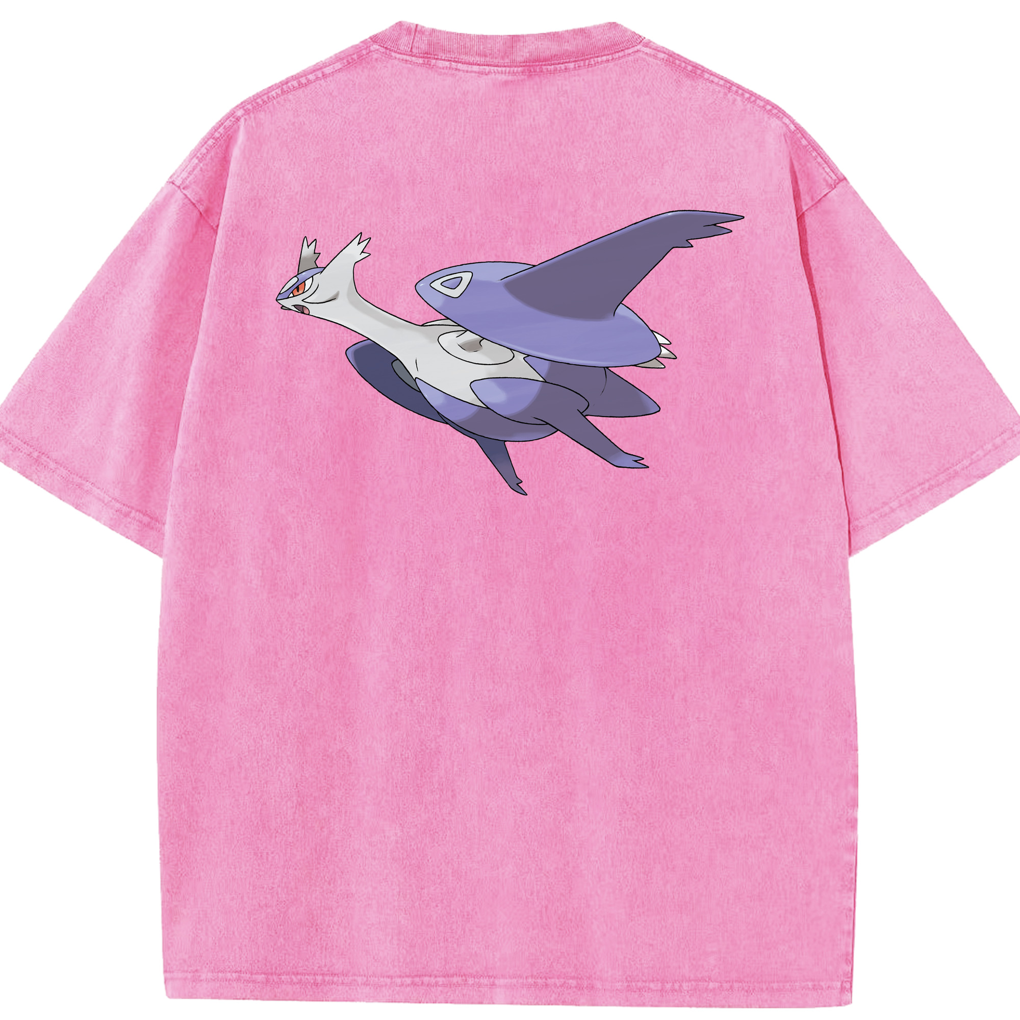 （画像用） ポケットモンスター Pokémon 綿100% ヴィンテージ風 半袖Tシャツ（背面プリント）